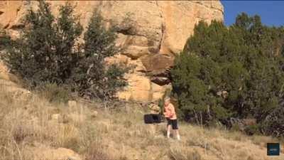 (Had trouble posting this) What kinda father would let their child have a grenade?