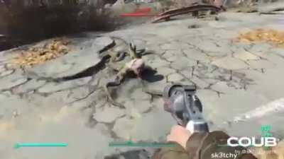 Zombies + Liberty Prime makes a new experience