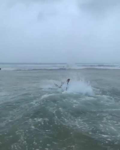 After workout rain shower. Watch til the end.