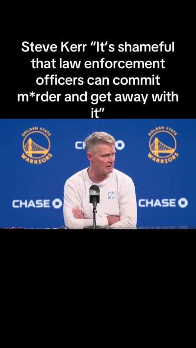 Steve Kerr speaks on the Renee Good shooting in Minneapolis