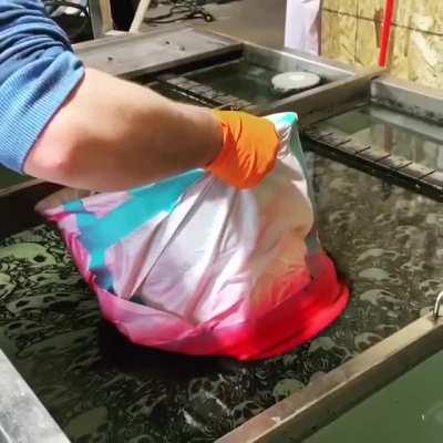 Hydrodipping a set of Rims