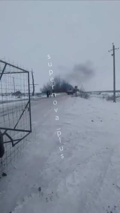 UA POV: UAF serviceman tried disarming roadside FPV drone lying in ambush but just as he was ready to walk away thinking he'd been successful UAV detonated.