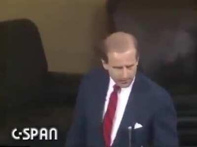 Biden serenading the Neocons.