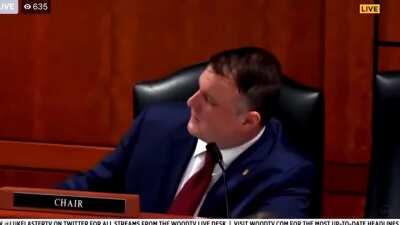 Rudy Giuliani Farts twice at Michigan hearing