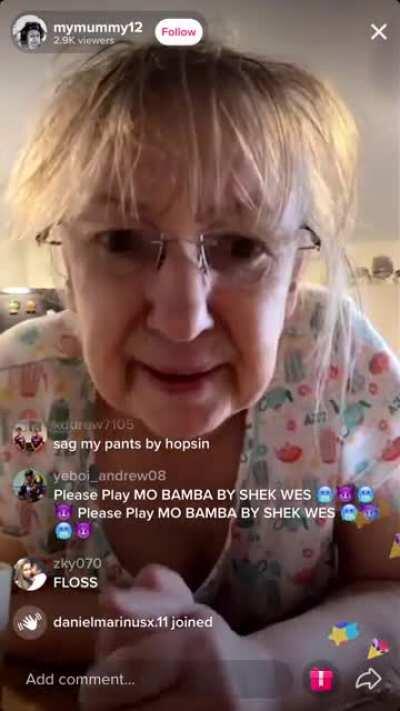 Yall rockin with Granny ?