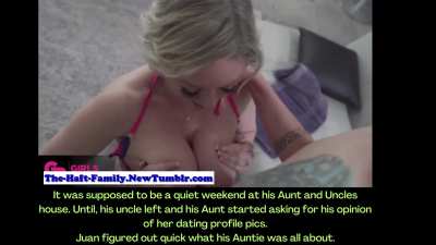 Helping Aunty Dee put together a dating profile