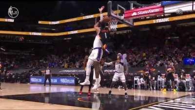 [Highlight] Booker and Drummond jump ball call