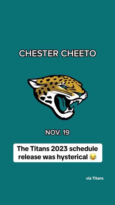 The greatest schedule release video of all time