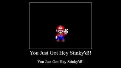 Mario has something to say to you!