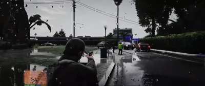 Shootout between 4 gang members and Police