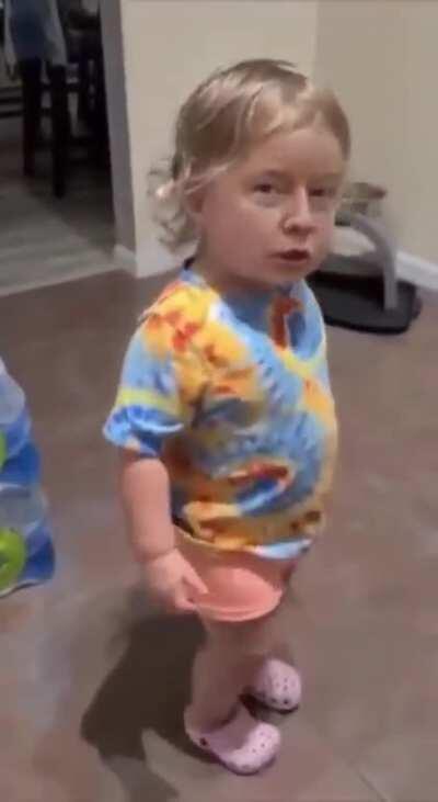 It’s like arguing with a toddler.