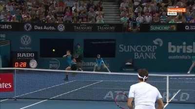 Just thought others should appreciate this half volley from back in 2015.