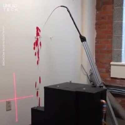 Amazing painting robot