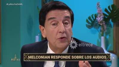 Melconian acorralado por Mirtha Legrand y Joni Viale