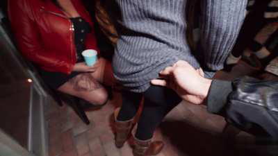 Casually Grabbing Ass in Public