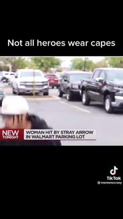 An iconic Walmart man