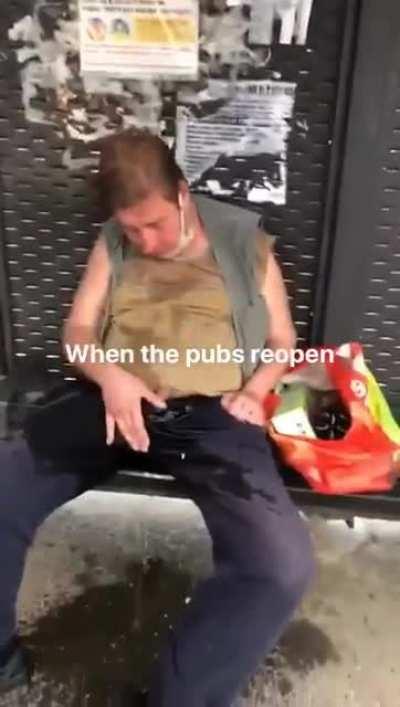 First big night after lockdown