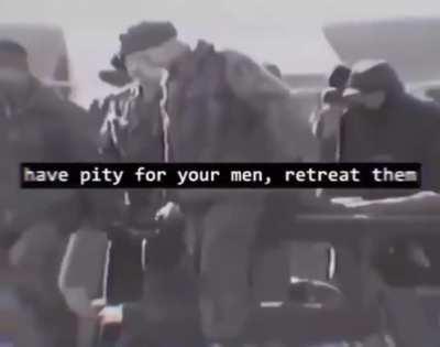 First Chechen War audio of a Chechen commander pleading with a Russian colonel