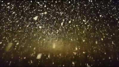 Snow In The Sea - This looks beautiful and terrifying at the same time