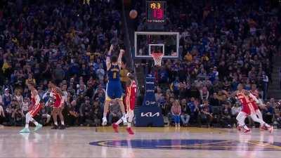 [Highlight] Klay hits the three to get 52