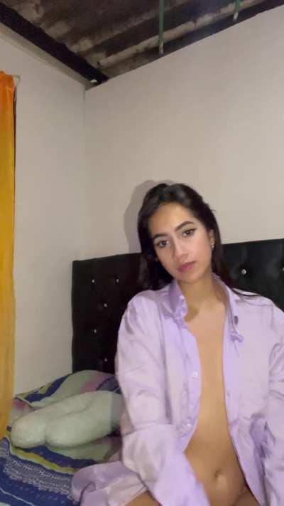 Can I be the innocent latina in your dreams tonight?