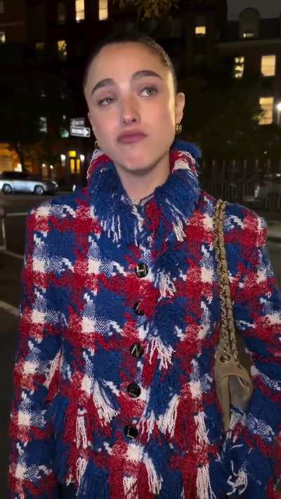 Margaret shows off her fit (IG 11/30/25)