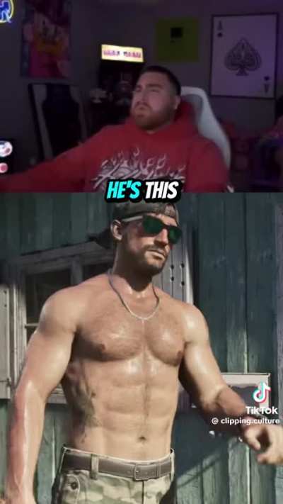 Los thinks he’s jacked