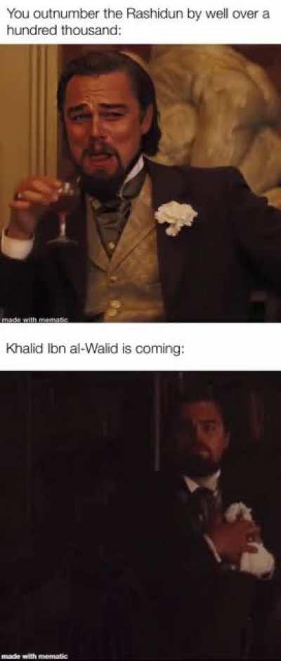 Byzantines at Yarmouk be like: