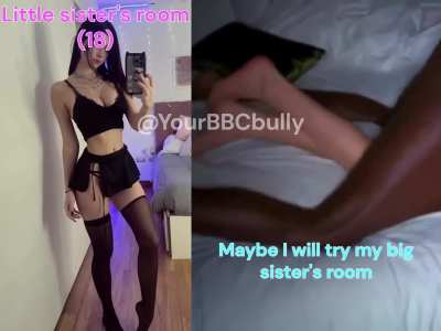 Too bad your gf wasn't able to come to the sleepover. (She was busy with my dad)