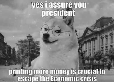 le hyperinflation of weimar has arrived