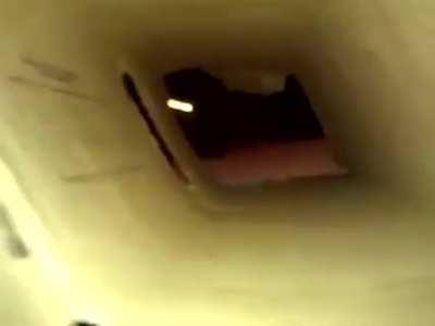 Here we see the last footage recorded by the victim before being taken out by Hitcat