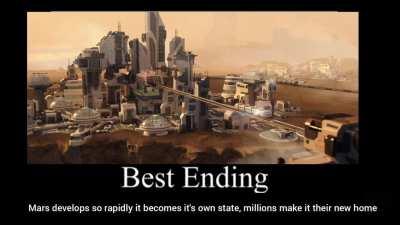 Mars colonisation all endings