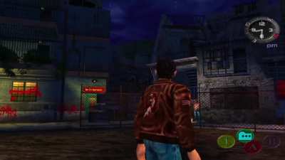 6 Hour Walk Through Shenmue 2: South Carmain Qr Night - More Below