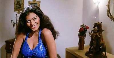 Kajol at 19 years old