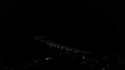 Tonight's Thunderstorm over Robert Moses Bridge