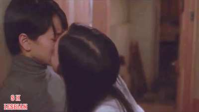 Won Jin-ah And Chae Seo-jin Kiss Scene Lesbian [ Won Jin-ah And Chae Seo-jin ] [ Bye By Bi 2016 ]