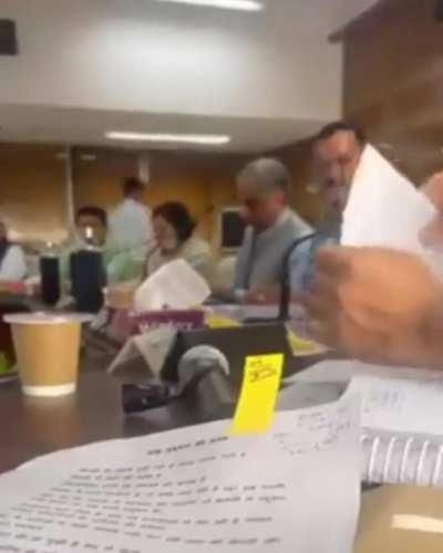 Kejriwal n team when asked about Delhi's 