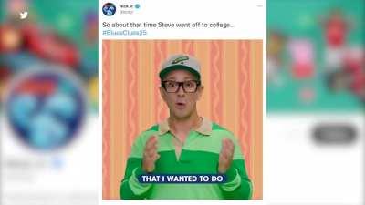 Blues Clues message 25 years later