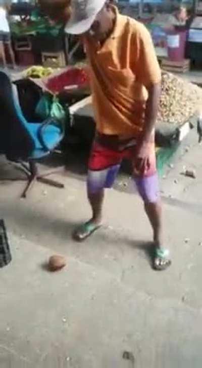 Famoso mão de marreta!