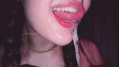 I can't stop drooling after deepthroat