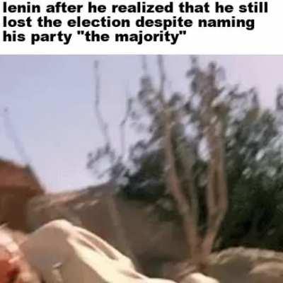 Lenin done bamboozled himself