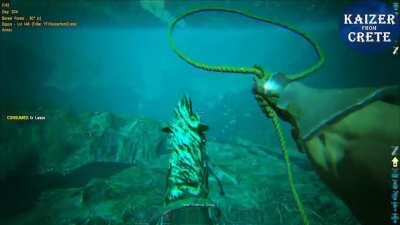 NOO, Quetzal is falling... to WATER!