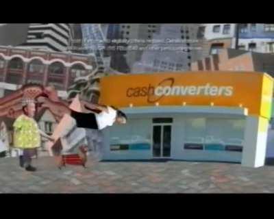 Goofy ahh Cashies ad from 2009