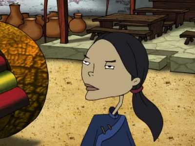 Squatting Tiger, Hidden Dog