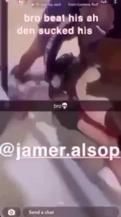 cuh beat his ass den sucked this dick 😭😭