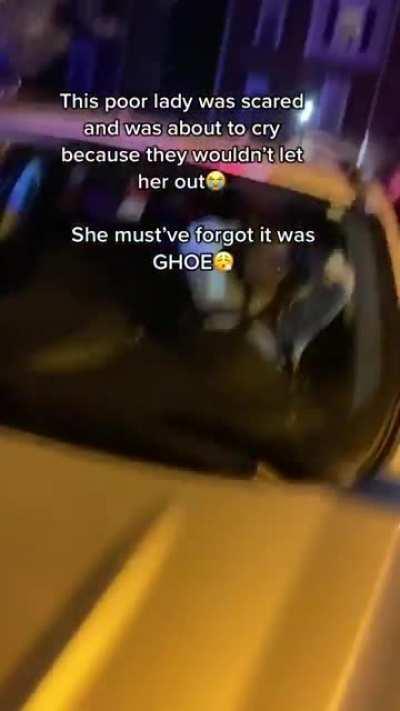 Poor woman. This is scary