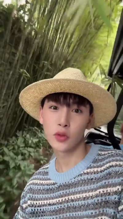 Why record the journey from inside when you can just stick your head out and record yourself instead??