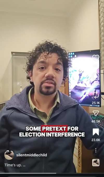 Do you think the administration is capable of using emergency powers to intervene with the elections?