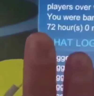 When you get banned for no reason