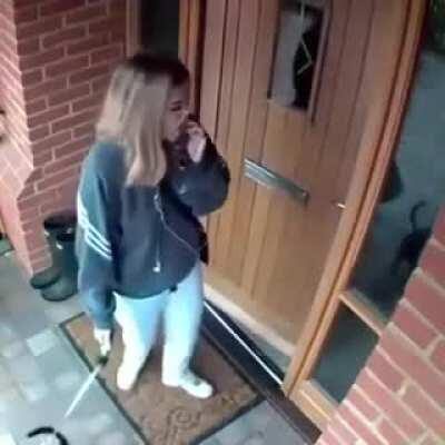 Didn&rsquo;t even lock the door